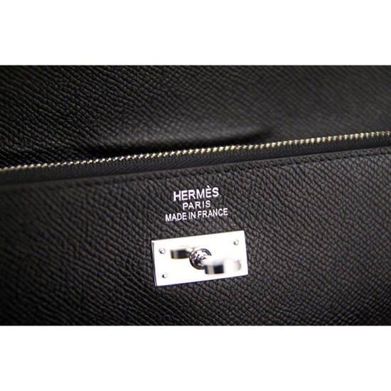 Replica Hermes Kelly Longue Portafoglio in pelle nera Epsom Replica Hermes Kelly Longue Portafoglio in pelle nera Epsom