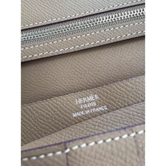 Replica Portafoglio Hermes Bearn in pelle Etain Epsom Replica Portafoglio Hermes Bearn in pelle Etain Epsom