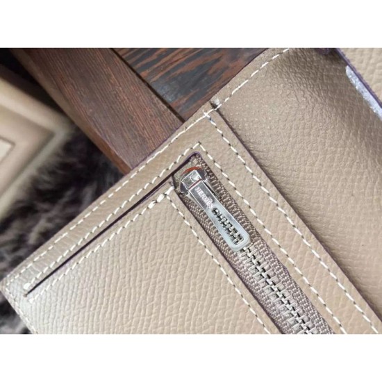 Replica Portafoglio Hermes Bearn in pelle Etain Epsom Replica Portafoglio Hermes Bearn in pelle Etain Epsom