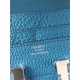 Replica Portafoglio Hermes Costanza a lungo in Jean pelle blu Replica Portafoglio Hermes Costanza a lungo in Jean pelle blu