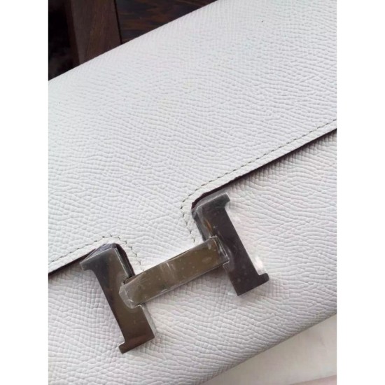 Replica Portafoglio Hermes Costanza a lungo in pelle bianca Epsom Replica Portafoglio Hermes Costanza a lungo in pelle bianca Epsom