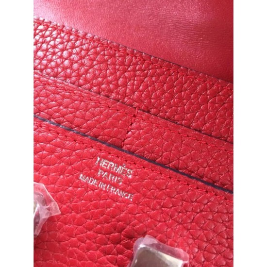 Replica Portafoglio Hermes Costanza a lungo in pelle Vermillion Replica Portafoglio Hermes Costanza a lungo in pelle Vermillion