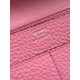 Replica Portafoglio Hermes Dogon in pelle rosa Replica Portafoglio Hermes Dogon in pelle rosa