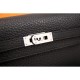 Replica Portafoglio Hermes Kelly Longue in pelle nera Clemence Replica Portafoglio Hermes Kelly Longue in pelle nera Clemence