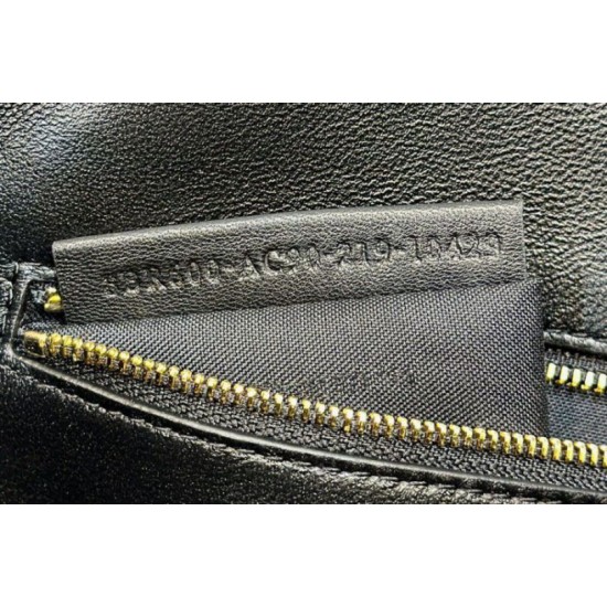 Replica Borsa Baguette Media Fendi 8BR600 Coccodrillo Nero Replica Borsa Baguette Media Fendi 8BR600 Coccodrillo Nero