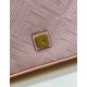 Replica Borsa in tela Fendi Baguette media FF 8BR600 Rosa Replica Borsa in tela Fendi Baguette media FF 8BR600 Rosa