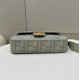 Replica Borsa Fendi Media Baguette Jacquard FF in tessuto 8BR600 Verde Chiaro Replica Borsa Fendi Media Baguette Jacquard FF in tessuto 8BR600 Verde Chiaro