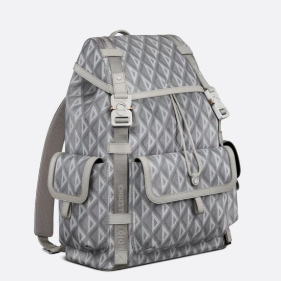 Replica Dior Hit the Road Zaino da uomo CD Diamond Canvas Grigio Replica Dior Hit the Road Zaino da uomo CD Diamond Canvas Grigio