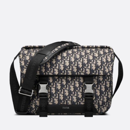 Replica Borsa a tracolla Dior Explorer Oblique Jacquard Nera Replica Borsa a tracolla Dior Explorer Oblique Jacquard Nera