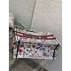 Replica Borsa tote media Dior Book Tote multicolore con ricamo Florilegio bianco Replica Borsa tote media Dior Book Tote multicolore con ricamo Florilegio bianco