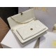 Replica Pochette Dior Lady Dior con catena Cannage bianca Replica Pochette Dior Lady Dior con catena Cannage bianca