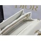 Replica Pochette Dior Lady Dior con catena Cannage bianca Replica Pochette Dior Lady Dior con catena Cannage bianca
