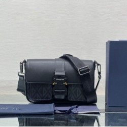 Dior Hit the Road Messenger Borsa da uomo CD Diamond Black