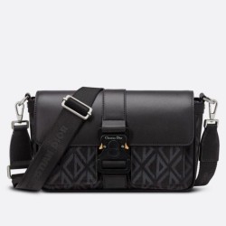 Dior Hit the Road Messenger Borsa da uomo CD Diamond Black