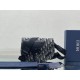 Replica Custodia da uomo Dior Saddle Dior Oblique Jacquard nera