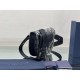 Replica Custodia da uomo Dior Saddle Dior Oblique Jacquard nera