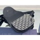 Replica Custodia da uomo Dior Saddle Dior Oblique Jacquard nera