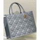 Replica Christian Dior Borsa tote media Dior Book Grigia Motivo Macrocannage Replica Christian Dior Borsa tote media Dior Book Grigia Motivo Macrocannage