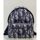 Replica Zaino Christian Dior Rider Maxi Dior Oblique jacquard Blu scuro Replica Zaino Christian Dior Rider Maxi Dior Oblique jacquard Blu scuro