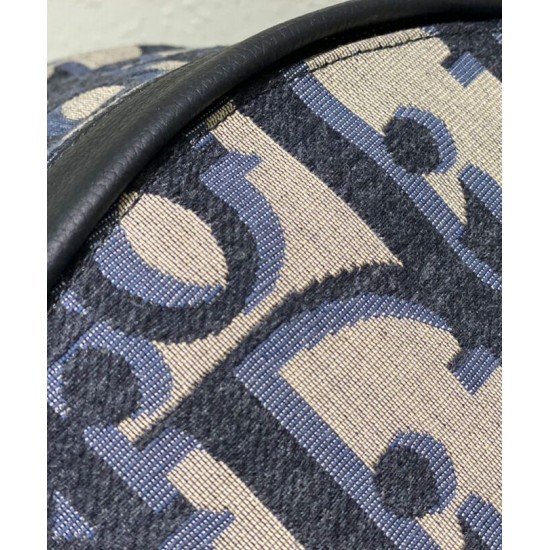 Replica Zaino Christian Dior Rider Maxi Dior Oblique jacquard Blu scuro Replica Zaino Christian Dior Rider Maxi Dior Oblique jacquard Blu scuro