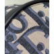 Replica Zaino Christian Dior Rider Maxi Dior Oblique jacquard Blu scuro Replica Zaino Christian Dior Rider Maxi Dior Oblique jacquard Blu scuro