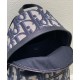 Replica Zaino Christian Dior Rider Maxi Dior Oblique jacquard Blu scuro Replica Zaino Christian Dior Rider Maxi Dior Oblique jacquard Blu scuro