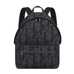 Zaino Christian Dior Rider Maxi Dior Oblique jacquard Nero