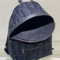 Zaino Christian Dior Rider Maxi Dior Oblique jacquard Nero Zaino Christian Dior Rider Maxi Dior Oblique jacquard Nero