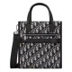 Replica Borsa da uomo Christian Dior Safari North-South Tote Blu scuro Dior Oblique jacquard Replica Borsa da uomo Christian Dior Safari North-South Tote Blu scuro Dior Oblique jacquard