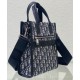 Replica Borsa da uomo Christian Dior Safari North-South Tote Blu scuro Dior Oblique jacquard Replica Borsa da uomo Christian Dior Safari North-South Tote Blu scuro Dior Oblique jacquard