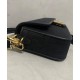 Replica Borsa baguette media Fendi con motivo FF in rilievo 8BR600 nera Replica Borsa baguette media Fendi con motivo FF in rilievo 8BR600 nera