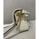 Replica Borsa Baguette media Fendi con motivo FF in rilievo 8BR600 Crema Replica Borsa Baguette media Fendi con motivo FF in rilievo 8BR600 Crema