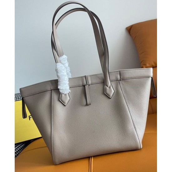 Replica Borsa media Fendi Origami 8BH414 Grigia Replica Borsa media Fendi Origami 8BH414 Grigia