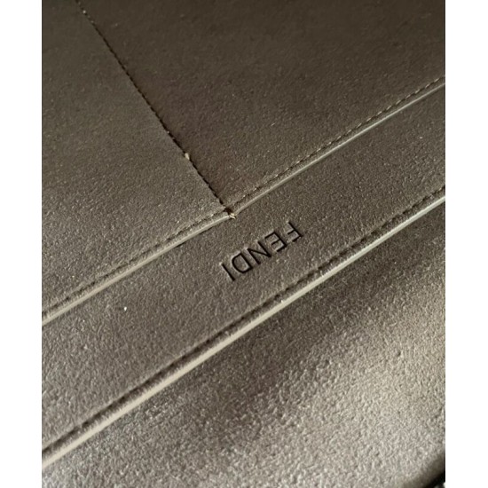 Replica Borsa media Fendi Origami 8BH414 Grigia Replica Borsa media Fendi Origami 8BH414 Grigia