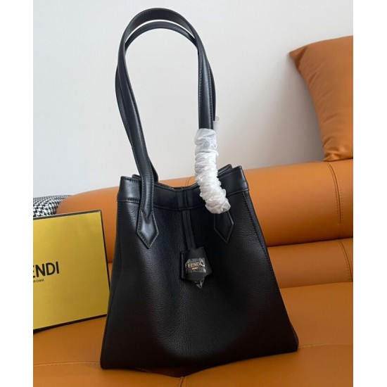 Replica Borsa media Fendi Origami 8BH414 Nera Replica Borsa media Fendi Origami 8BH414 Nera