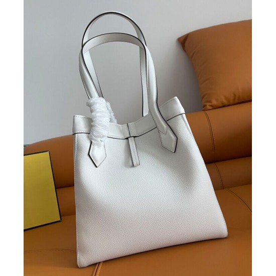 Replica Borsa media Fendi Origami 8BH414 Bianca Replica Borsa media Fendi Origami 8BH414 Bianca