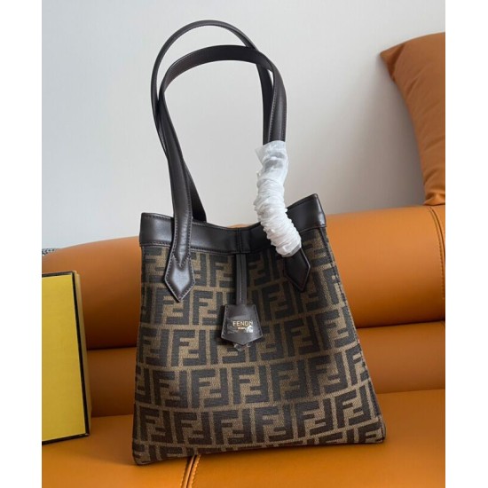 Replica Borsa media Fendi Origami 8BH414 Caffè scuro Replica Borsa media Fendi Origami 8BH414 Caffè scuro