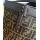 Replica Borsa media Fendi Origami 8BH414 Caffè scuro Replica Borsa media Fendi Origami 8BH414 Caffè scuro