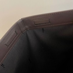 Borsa grande Fendi Origami 8BH415 Caffè scuro