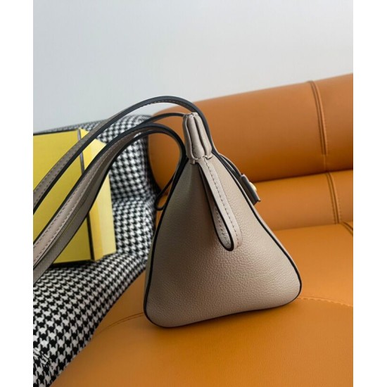 Replica Borsa mini Fendi Origami 8BS083 Grigia