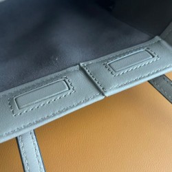Borsa mini Fendi Origami 8BS083 Grigia
