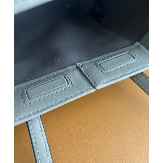 Replica Borsa mini Fendi Origami 8BS083 Grigia