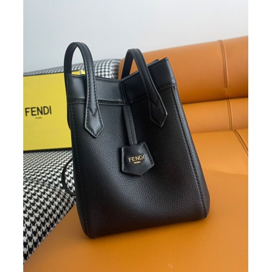 Replica Borsa mini Fendi Origami 8BS083 Nera Replica Borsa mini Fendi Origami 8BS083 Nera