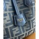 Replica Mini borsa Fendi Origami 8BS083 Caffè scuro Replica Mini borsa Fendi Origami 8BS083 Caffè scuro