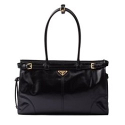 Prada Borsa a mano grande pragmatica e raffinata 1BA433 Nera