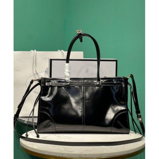 Replica Prada Borsa a mano grande pragmatica e raffinata 1BA433 Nera Replica Prada Borsa a mano grande pragmatica e raffinata 1BA433 Nera