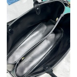 Borsa tote media Prada con cintura 1BA417 nera