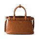 Replica Borsa tote piccola Prada con cintura 1BA418 Caffè Replica Borsa tote piccola Prada con cintura 1BA418 Caffè