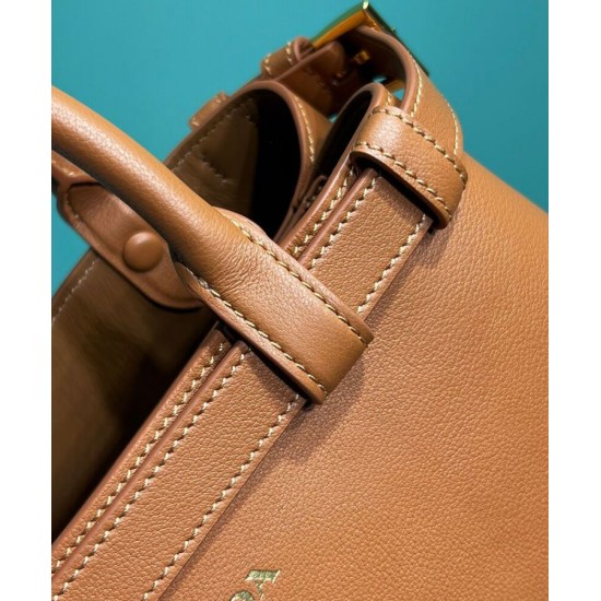 Replica Borsa tote piccola Prada con cintura 1BA418 Caffè Replica Borsa tote piccola Prada con cintura 1BA418 Caffè