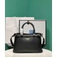 Replica Borsa tote piccola Prada con cintura 1BA418 nera Replica Borsa tote piccola Prada con cintura 1BA418 nera